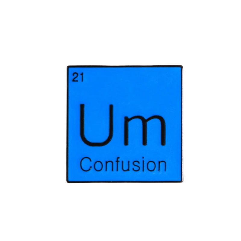 Эмалированная булавка научного образца для мужчин и женщин ювелирное изделие из