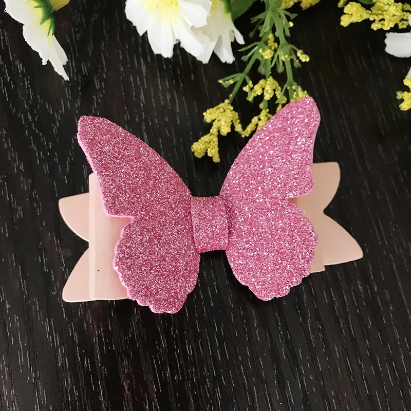 3D галстук бабочка Скрапбукинг металлические режущие штампы большой бант с