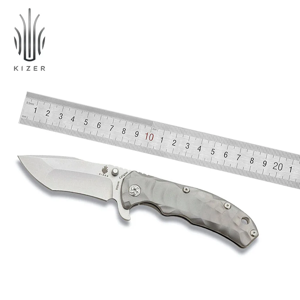 Складной нож Kizer Pocket limited Edition 8 Sku Опциональная серия KI - Цвет: KI401DT