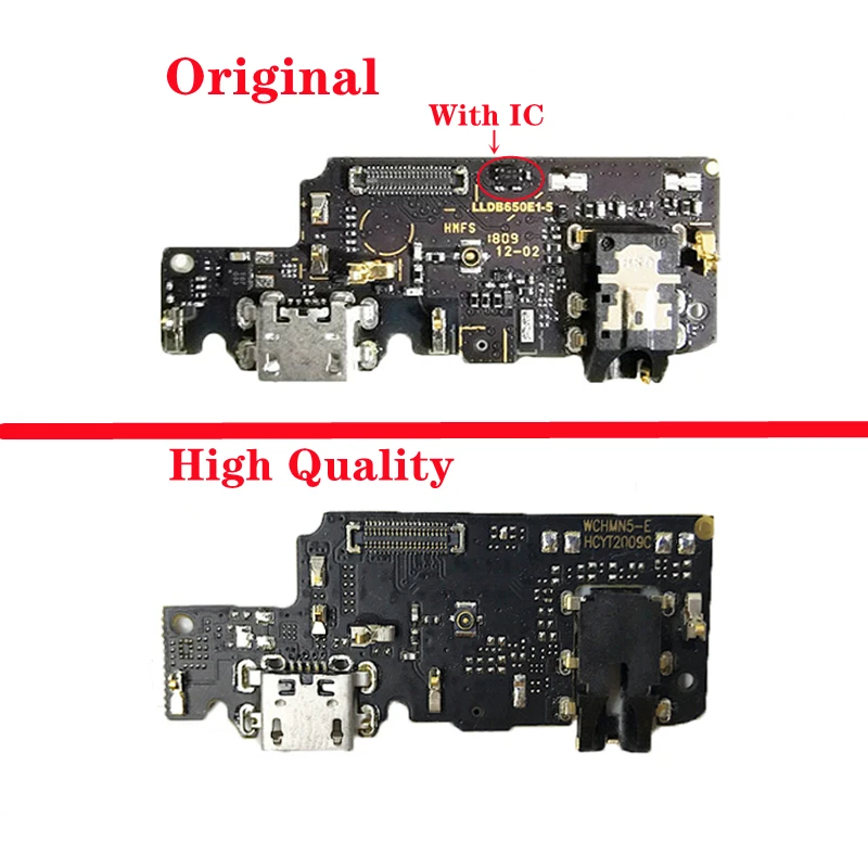 Зарядная док-станция для Xiaomi Redmi Note 5 с микрофоном и разъемом наушников | Мобильные