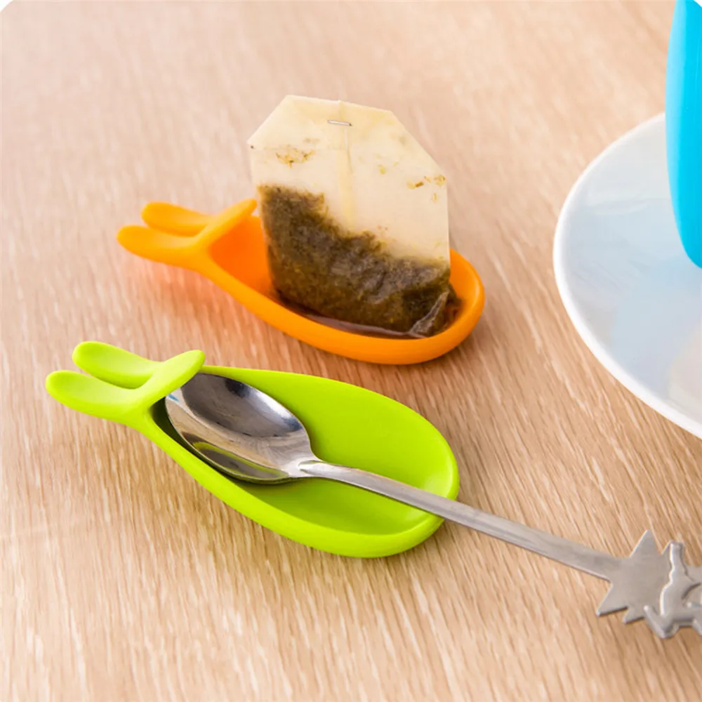 SUEF 5 цветов прямые продажи силиконовый чайный пакетик с кроликом фиксированный