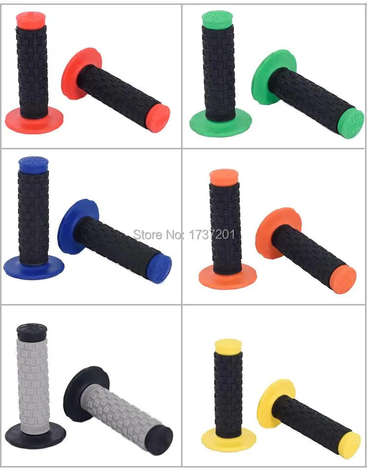 Новая Подушка Топ облегченная резиновая ручка MX двойной цвет рукоятка для грязи