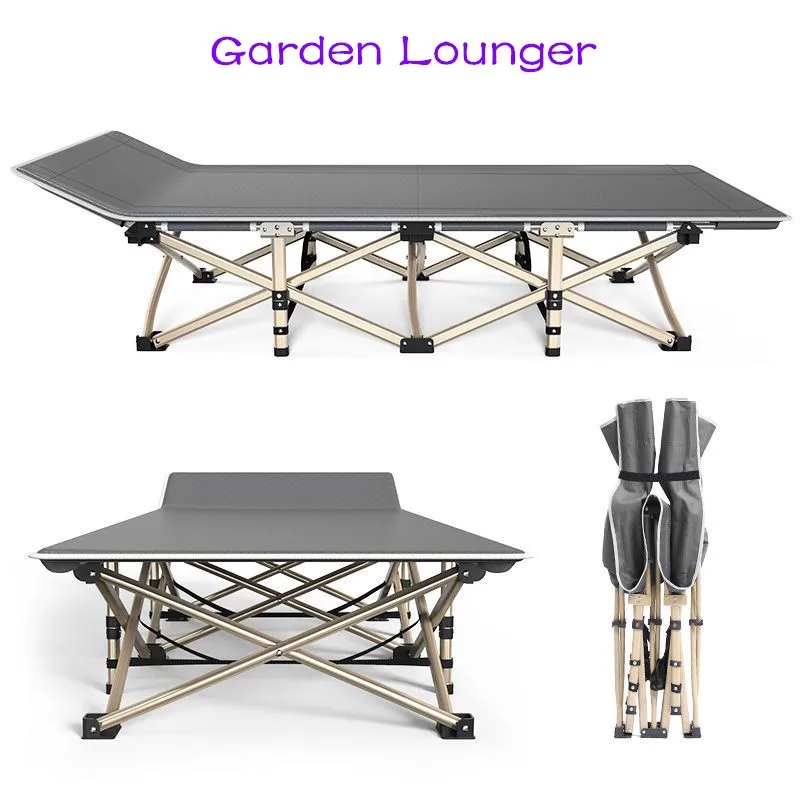 Складной садовый шезлонг многофункциональные шезлонги дорожные кровати для
