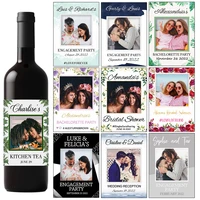 custom wine label photo wine label personalized wine label celebrations wedding wine label wine gift custom logo wine label