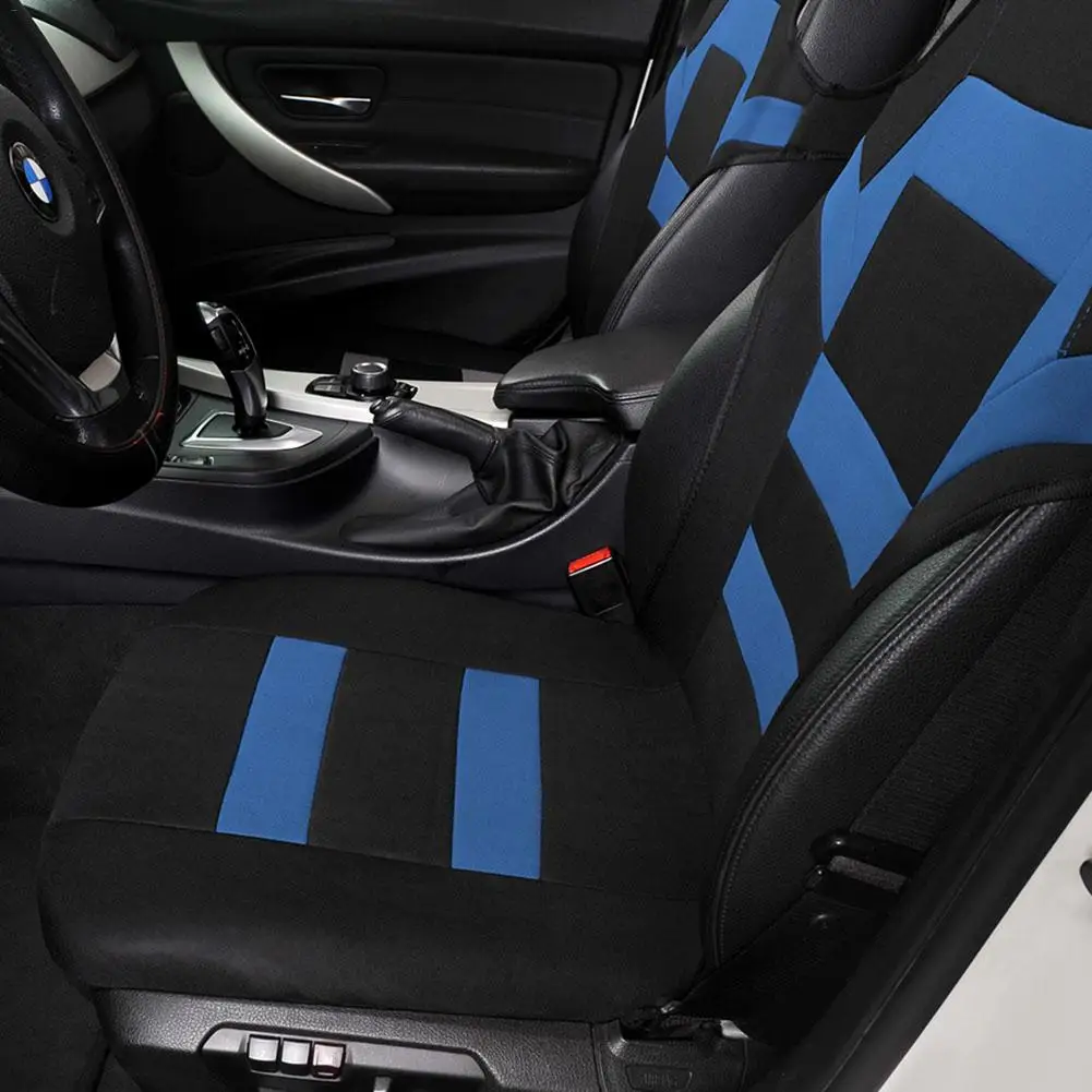 Универсальные чехлы на автомобильные сиденья комплект из 2 предметов сетчатая