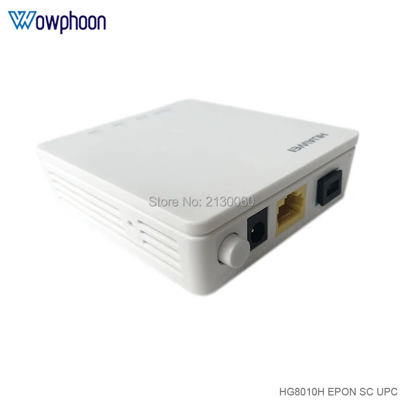 Оригинальный onu epon huawei ont hg8010H 1GE EPON ONU ONT модем с английской версией вилкой питания |