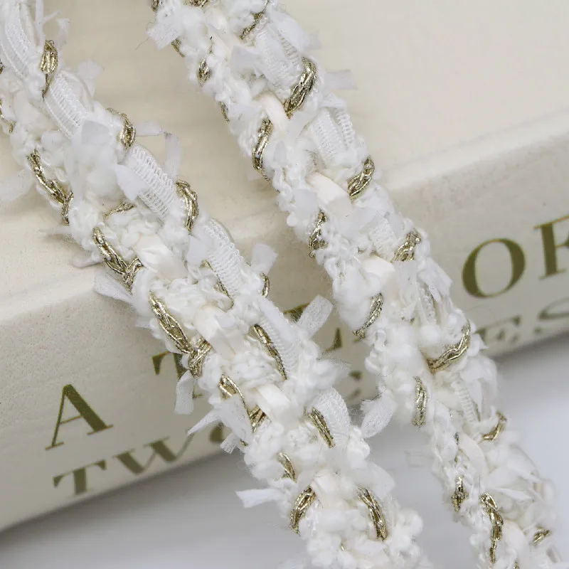 

10 YARDS factory Direct Selling Hot Selling Environmentally Friendly Filigree Lace-up Clothing Accessories Ethnic-Style Lace