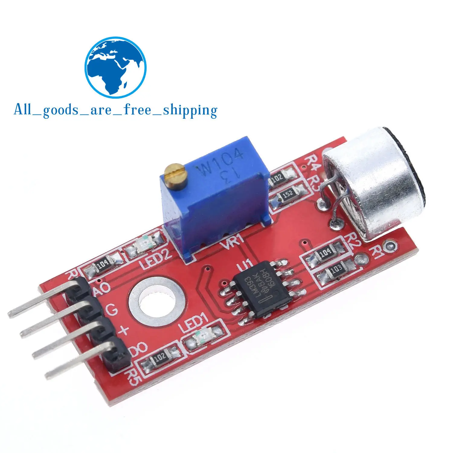 Модуль обнаружения микрофона для Arduino AVR PIC | Переключатели