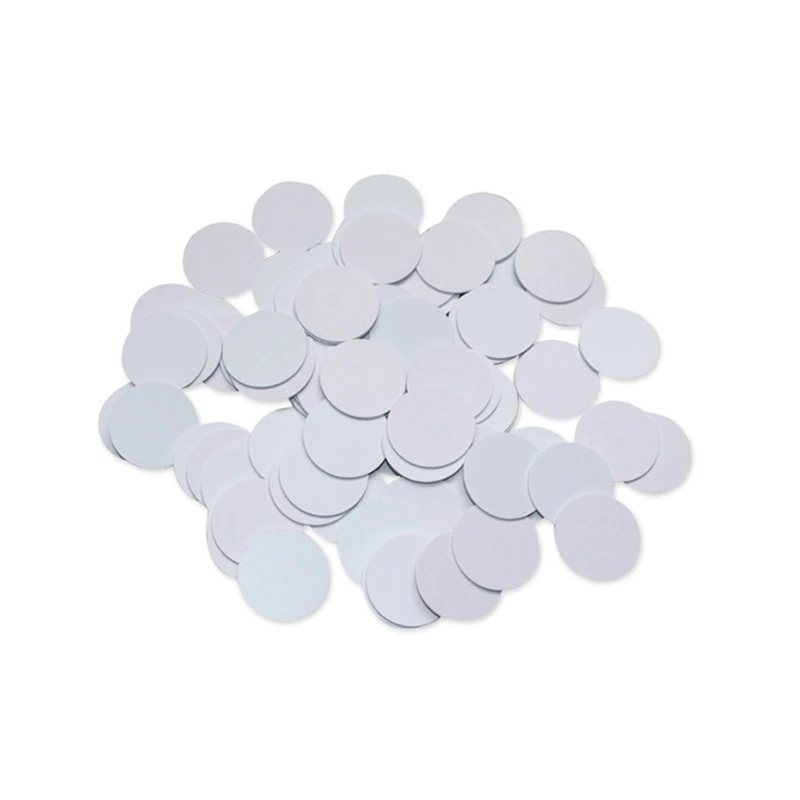 

2022 New 215 Coin Cards Ntag Cards NFC Tags Blank 13.56MHZ Game PVC Cards Card Induction Round Enabled Phone Read for Campus Bus