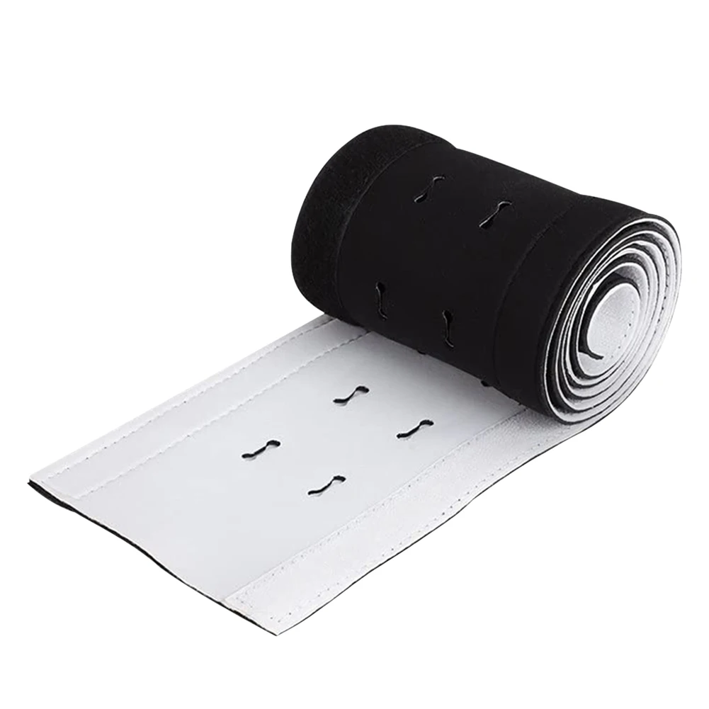 

1.25m Cable Organizer Wire Management Sleeve TV Computer Cord Line Cover Durable Neoprene Hider Black White Double-sided Use