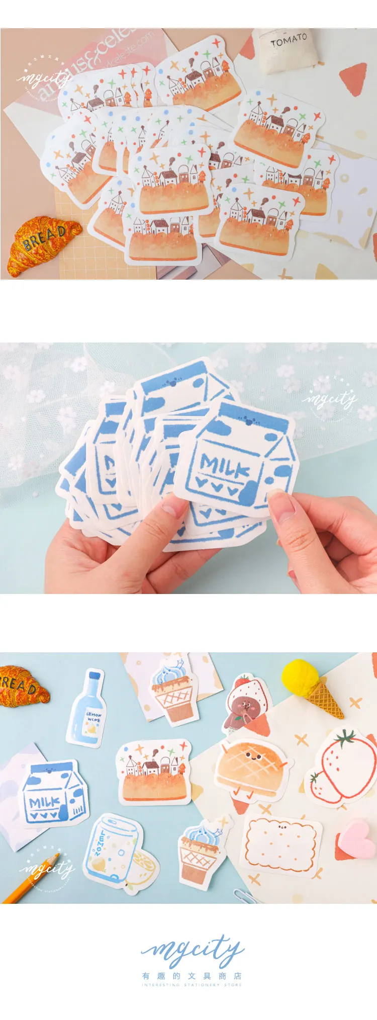 Mr paper 30 шт./лот 24 дизайна Kawaii Фруктовые Конфеты сок блокнот Липкие заметки блокнот дневник креативный самоклеющийся блокнот s