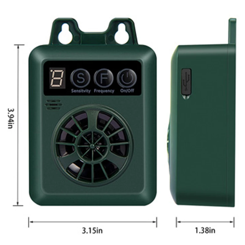 

Electric Ultrasonic Anti-Barking Dog Training Device USB Charging Barking Stop Control Bark Stopper for Home Pet