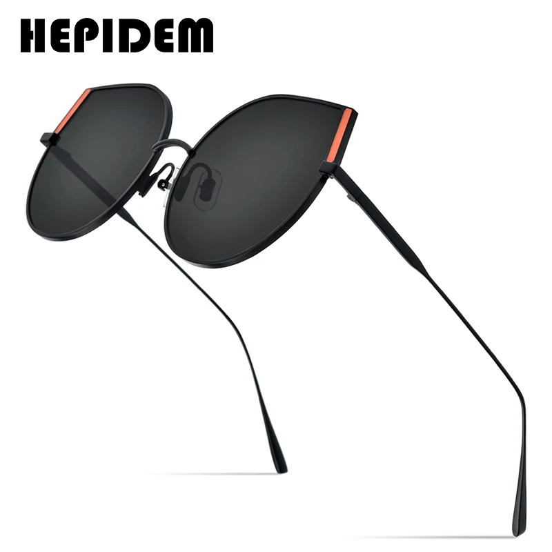HEPIDEM кошачий глаз солнцезащитные очки для женщин 2020 новый роскошный бренд дизайн