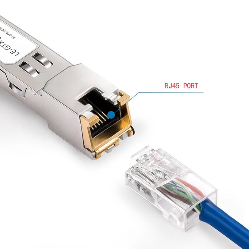 Модуль SFP RJ45 коммутатор Gbic 10/100/1000 разъем медный модуль гигабитный Ethernet