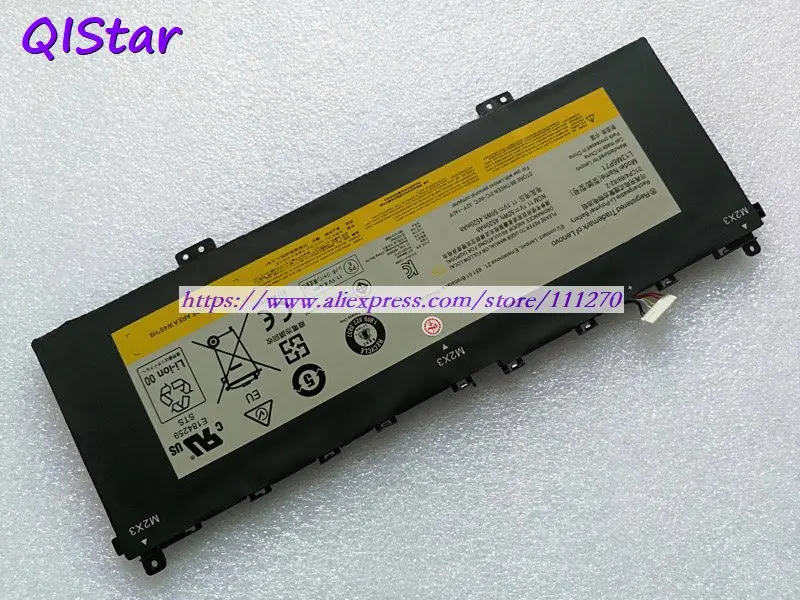 QISTAR 11,1 В 4520 мАч натуральная L13M6P71 L13S6P71 Аккумулятор для ноутбука lenovo Yoga 2 13 серии ноутбук