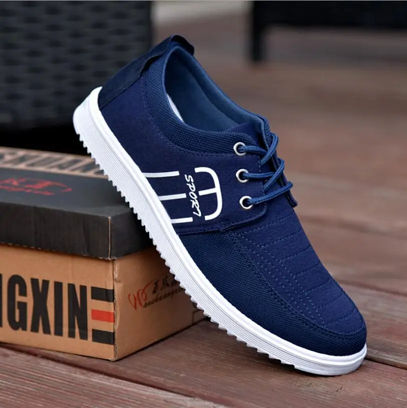 

Summer breathable men's shoes 2021 men's casual non-slip board shoes canvas shoes men's running sports shoes wild tide shoes