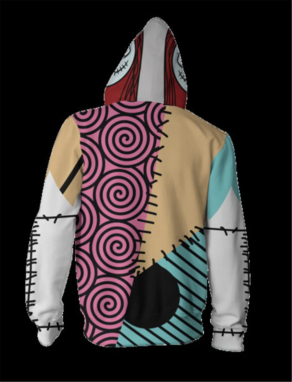 Толстовка с капюшоном изображением фильма Кошмар перед Рождеством Джек