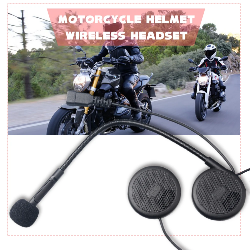 Freedconn L1 Мотоциклетный шлем Bluetooth гарнитура HD Стереомикрофон Динамик