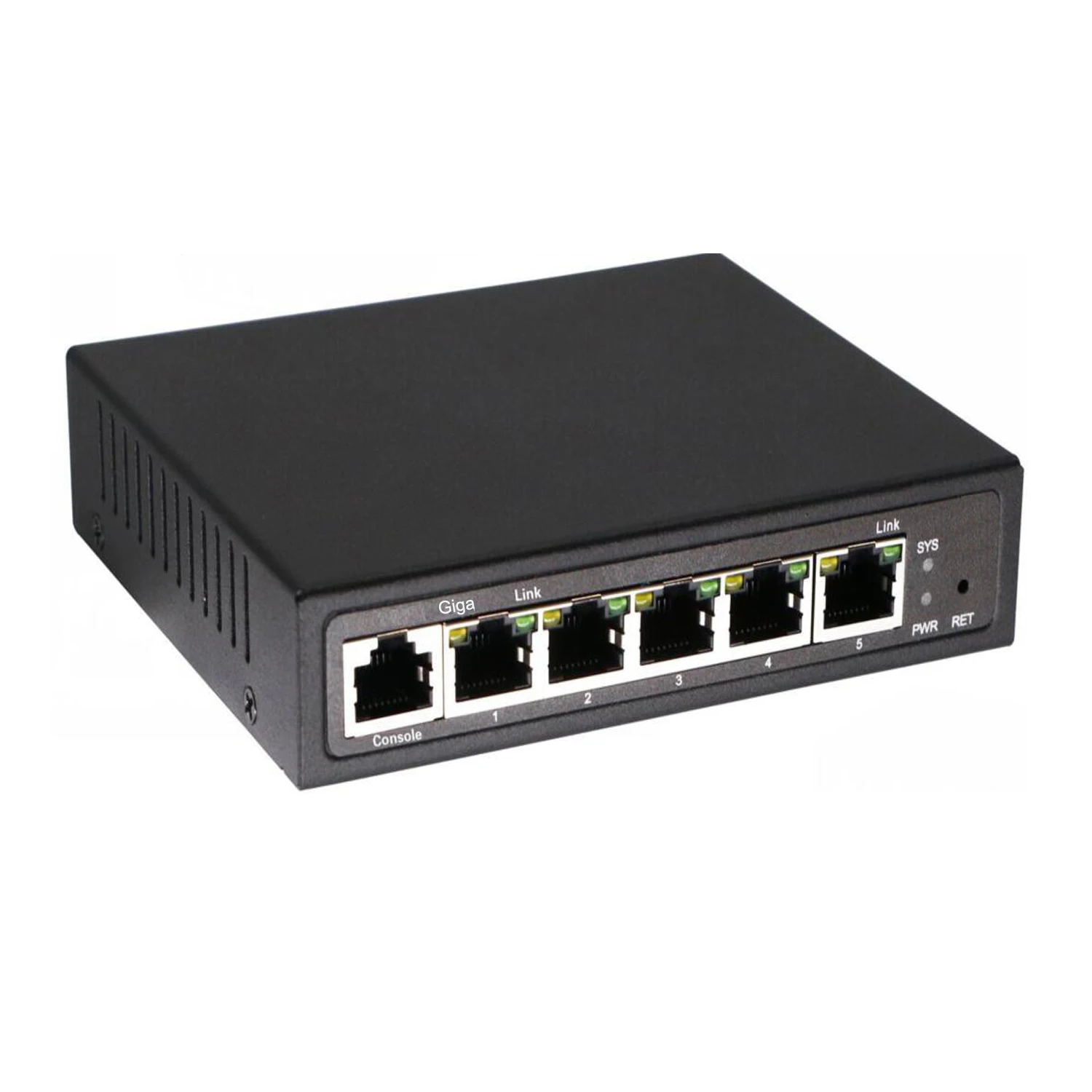 5 портов полный L2 управляемый administrable gigabit Ethernet локальная сеть переключатель