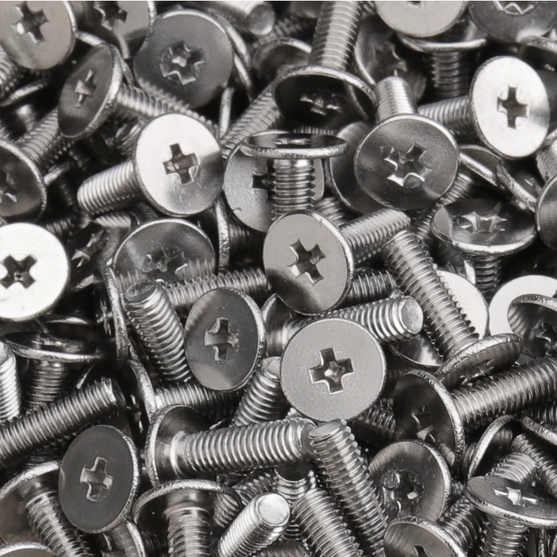 Ультратонкий плоский болт с головкой Phillips из нержавеющей стали для ноутбуков 10/25