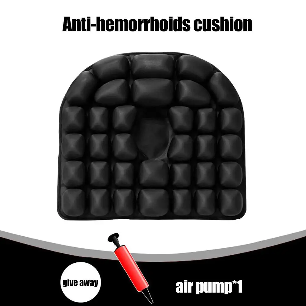 

3D Inflatable Cushion Wheelchair Cushion Anti-slip Office Decompression Cushion Breathable Hemorrhoid Cushion Car Seat Cushion