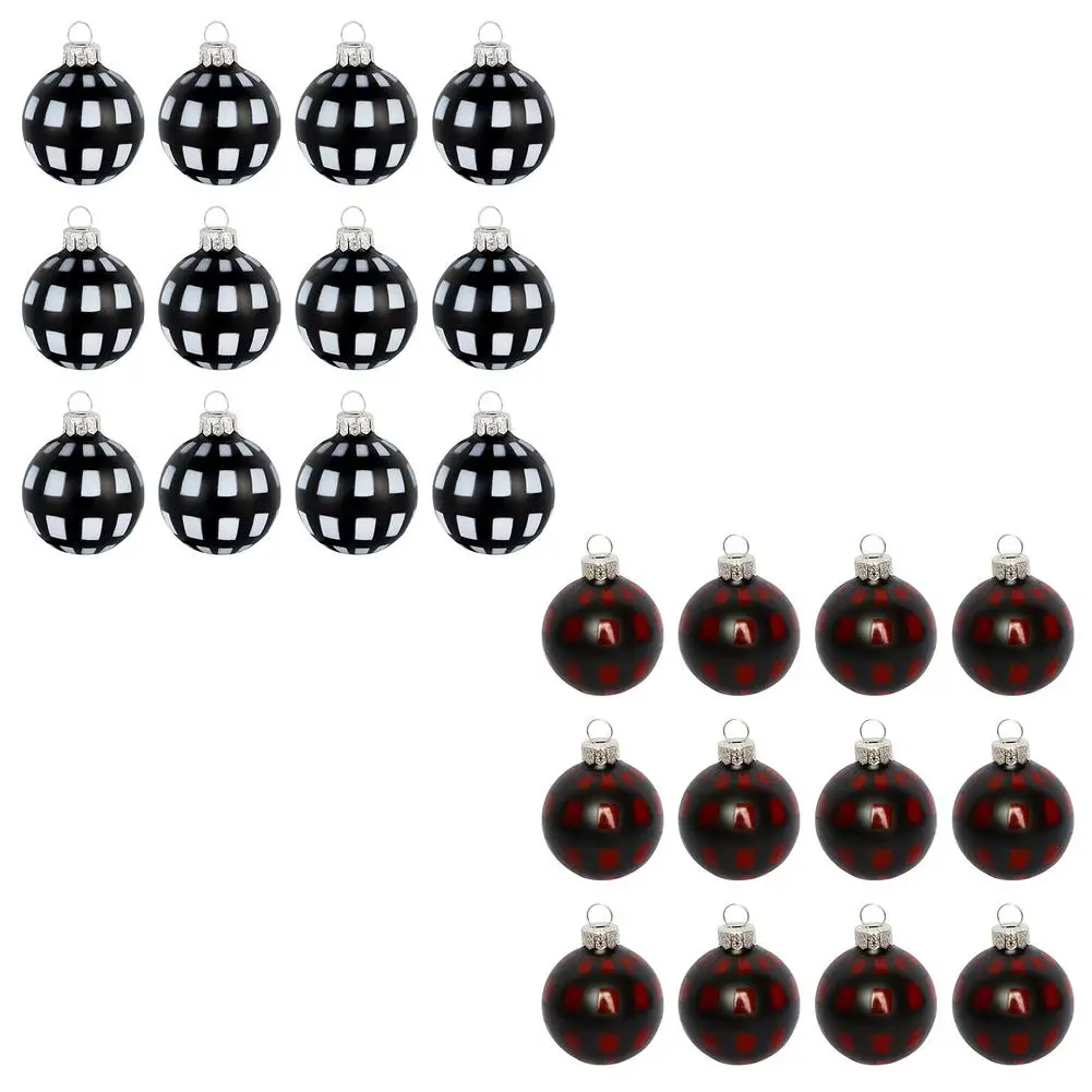 

Christmas Balls 1.97 Inch Christmas Ornaments Set Of 12 Balls Hangings Decorations Balls For Festival Celebration Indoor And O