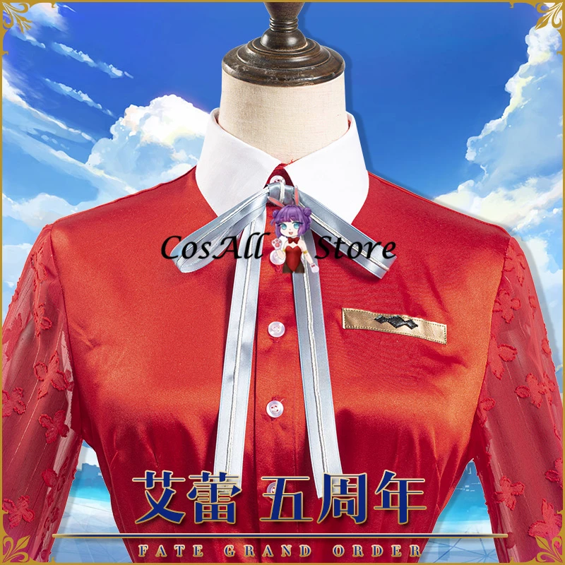 

Fate/Grand Order 5 anniversary Math Kyrielite Ereshkigal Cosplay Costume can daily dress suit set