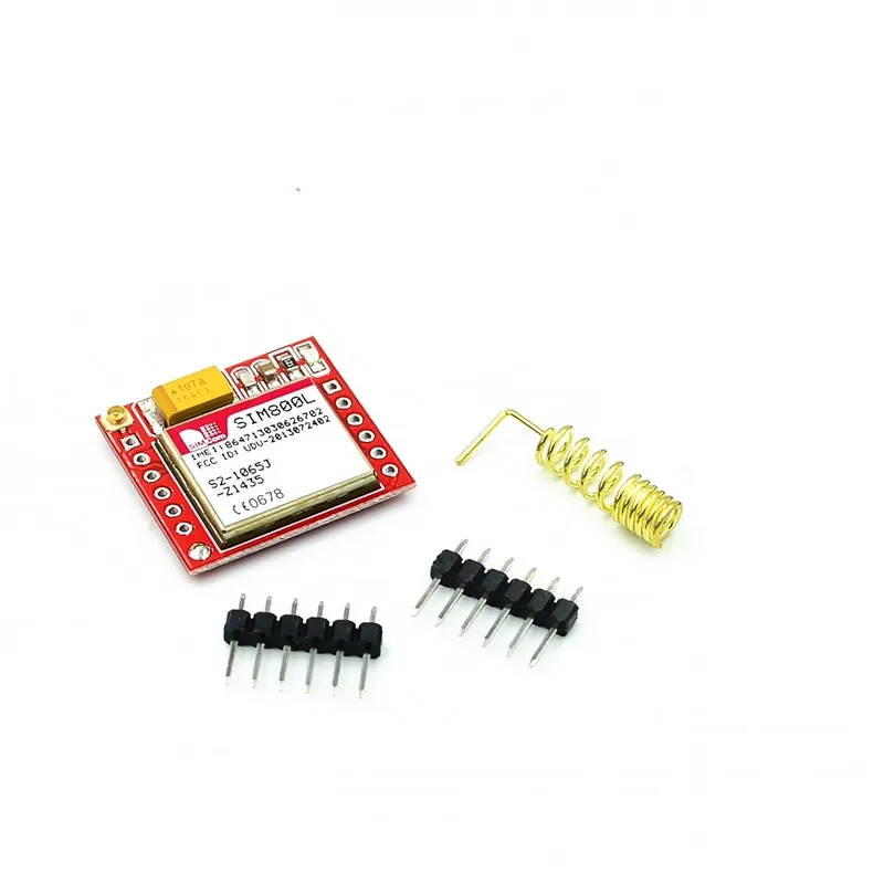 10 шт./лот маленький SIM800L GPRS GSM модуль MicroSIM карты основной платы quad-диапазона TTL