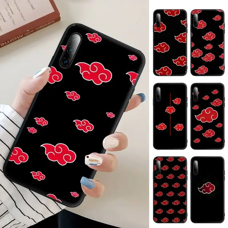 

Cartoon Cute ANIME-Akatsuki-Pattern Phone Case For Samsung A12 A32 A71 4G 5G A10 A20 A21 A40 A50 S A51 A52 A70 A72 Silicone