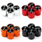 Колпачки на клапаны для автомобильных шин, из алюминиевого сплава, обод для шины, водонепроницаемая, для Volvo XC90 2009-2018, 4 шт.