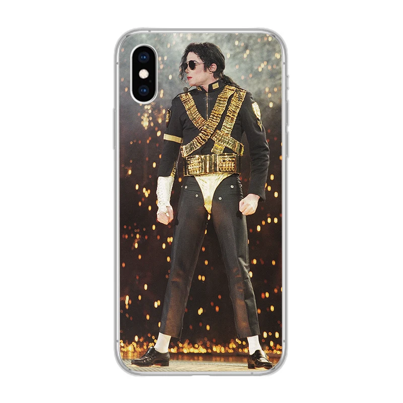 Чехол ciciber для телефона с Майклом Джексоном iPhone 11 Pro Max X XR XS MAX чехол 8 7 6 6S Plus 5 мягкий