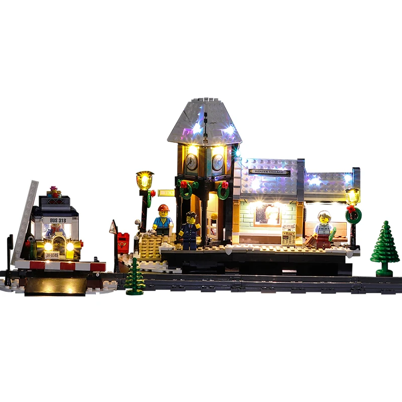 

Led Light Set Compatible For 10259 The Winter Village Set friend Genuine Creative Series (Only LED Light, No Block Kit)