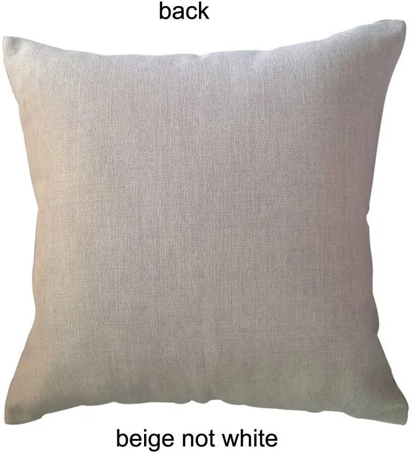 

Farmhouse Decorative Throw Pillow Covers with Farm Sweet Farm Quote Pillowcases Square Cushion Cover