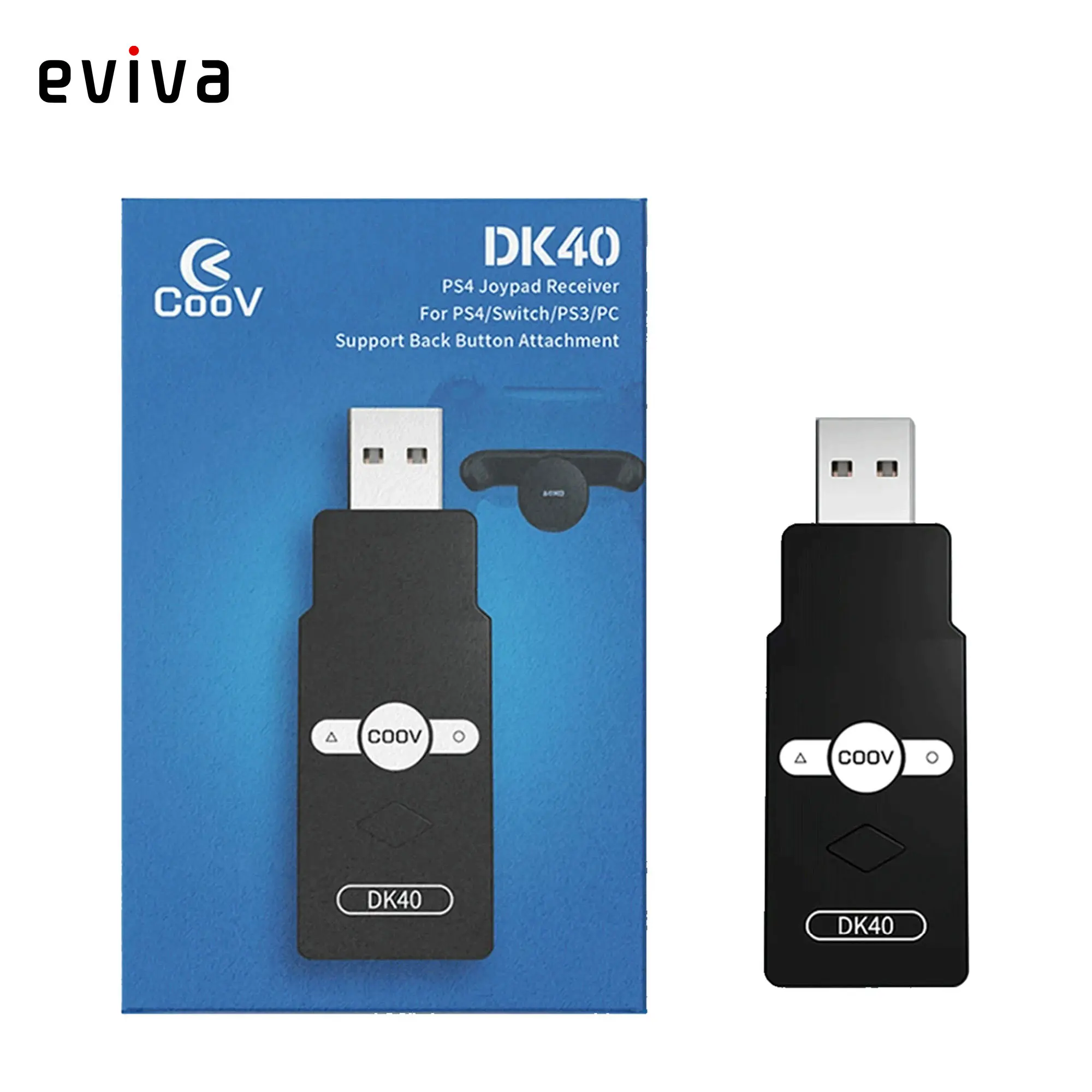 Беспроводной Bluetooth адаптер конвертер DK40 для Nintendo Switch/Lite PS3 консоли PS4 ПК USB