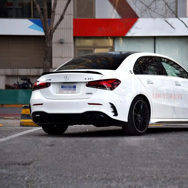 

UBUYUWANT For Mercedes-Benz W177 A Class A200L A200 A180 2019 2020 High Quality ABS Car Tail Wing Decoration Rear Trunk Spoiler