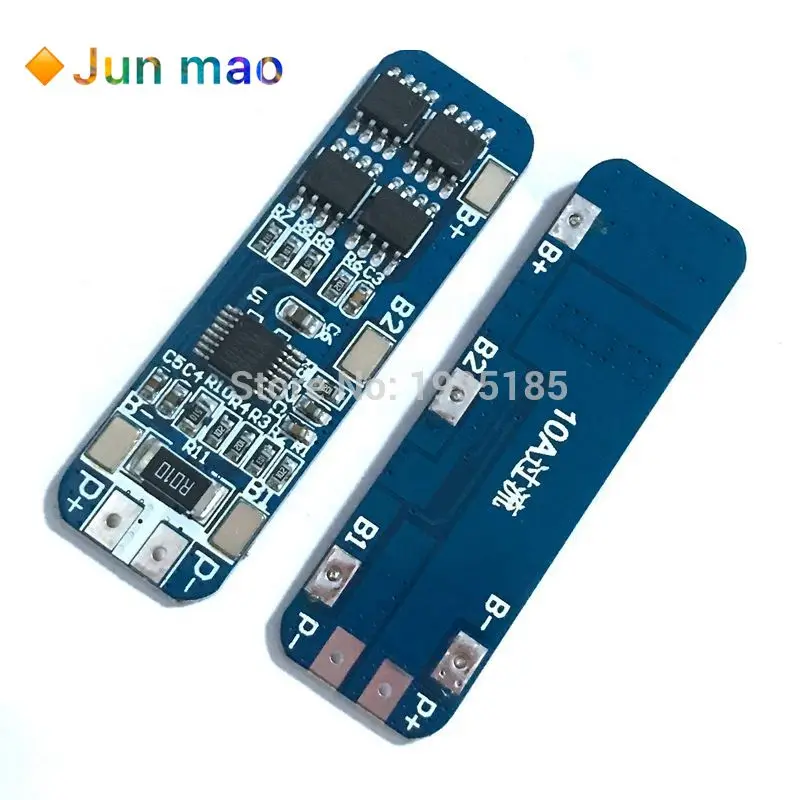 Модуль защиты зарядного устройства для литиевых аккумуляторов HX-3S-01 3S 10A 12 В