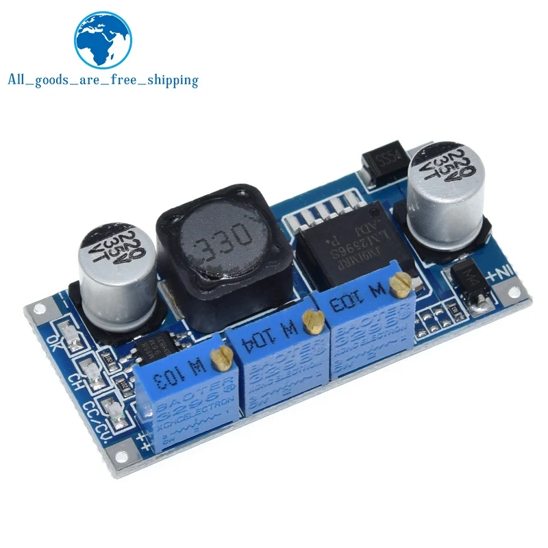 LM2596 DC Step Down CC CV модуль питания светодиодный драйвер зарядное устройство для