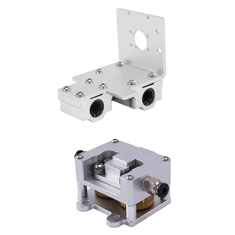 

Аксессуары для экструдера 3D-принтера, металлический двухколесный экструдер для замедления, проволочный Фидер для 3D-принтера Ultimaker2 +