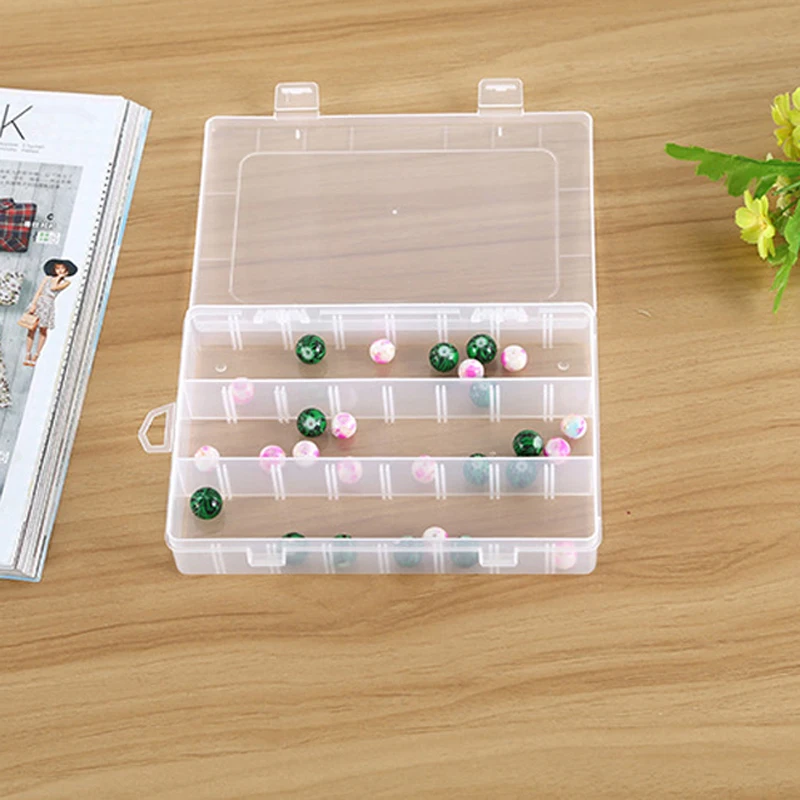 Жизнь Эфирное 24 отсек для хранения коробка практический Регулируемый Пластик