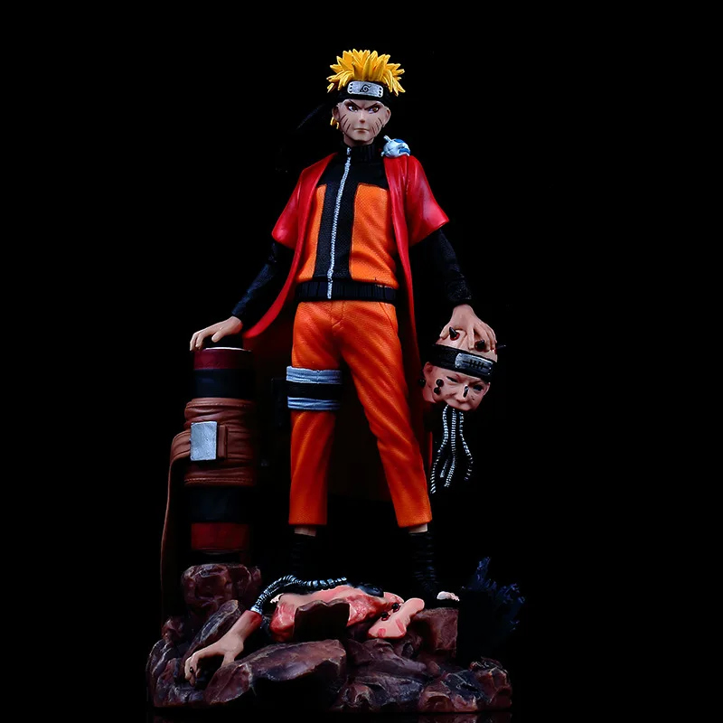 

Animation hand-made fire shadow hand-made Ninja power immortal Naruto statue model ornaments