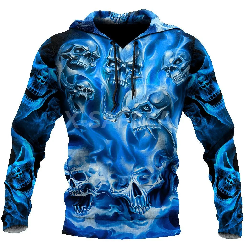 

Trippy Black Skull Head 3D Print Spring Autumn Hoodie Man Women Harajuku Outwear Zipper Pullover Sweatshirt Casual Unisex-13
