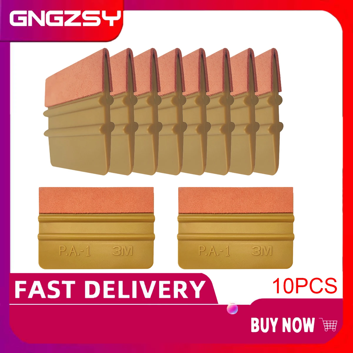 10 шт Виниловые Обёрточная бумага инструмент замши фетр Ракель скребок черная