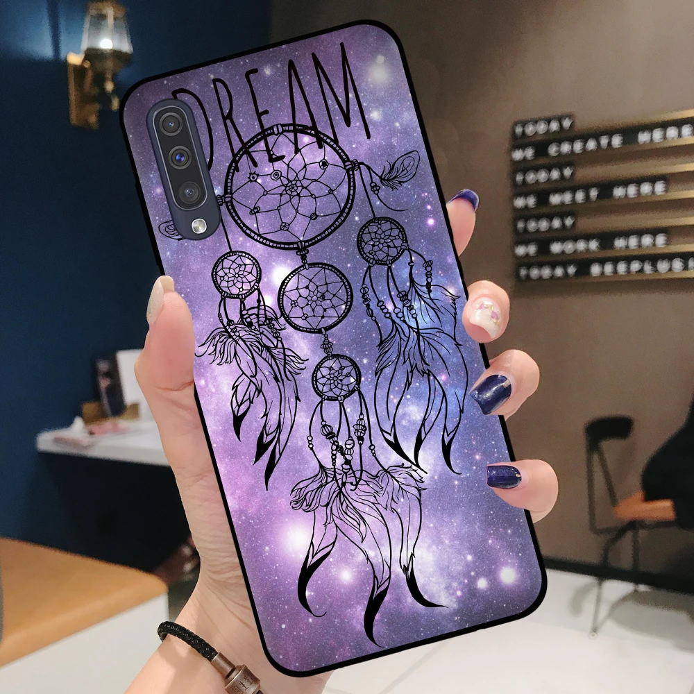 Чехол-накладка для Samsung A51 A71 A21S A10 A20 A30 A40 A50 A70 A6 A7 A8 A9 Plus 2018 с изображением мандалы в