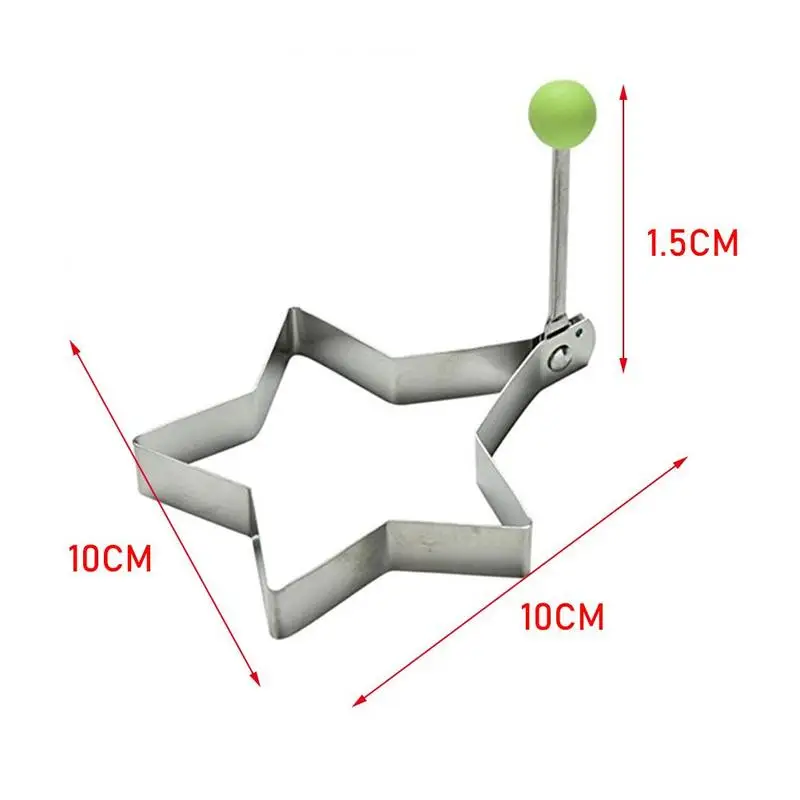 Сталь яичницы формы-кольца для блинов Кухня набор инструментов посуда форма