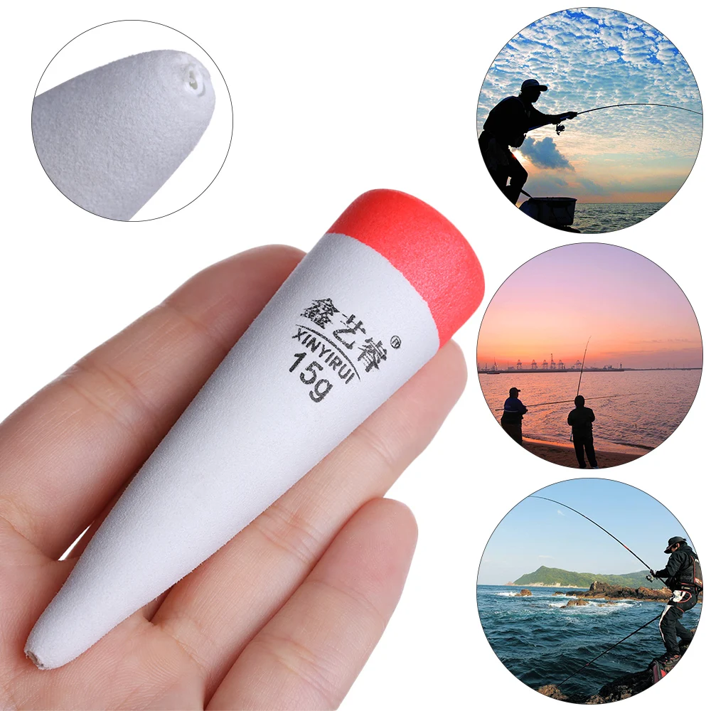Eva Foam Fishing Floats Portable Pike Live Bait Float Plastic Buoyancy Inline Bobber Saltwater Tackle 15g 20g 30g | Спорт и