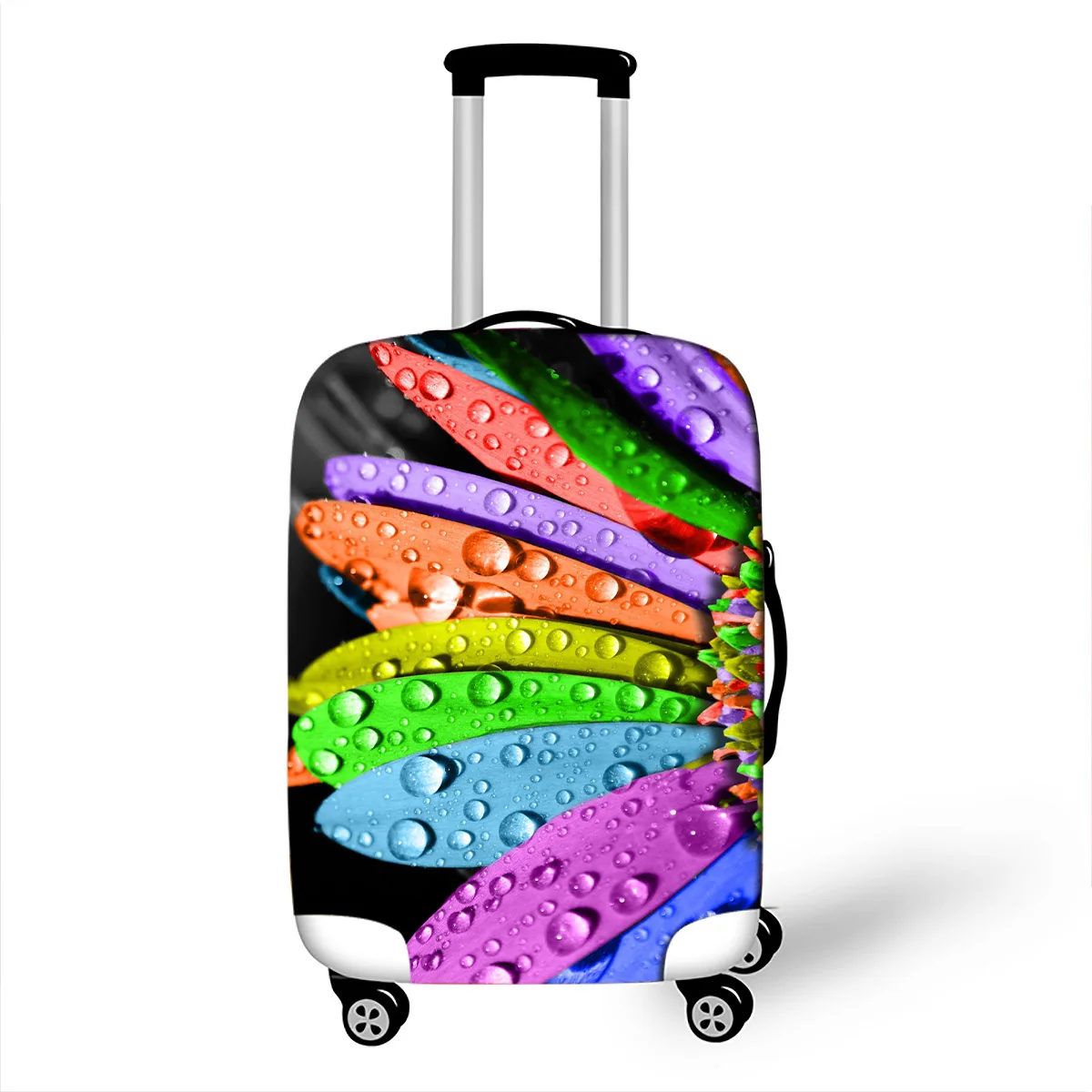 3D Flower Travel Luggage Protective Cover Suitable 18-32 Inch Women's Trolley Suitcase Elastic Trunk Case Dust Covers
