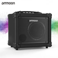 ammoon ga 10 10w electric guitar amplifier amp bt speaker supports cleandistortion modes aux in gain bass treble volume control
