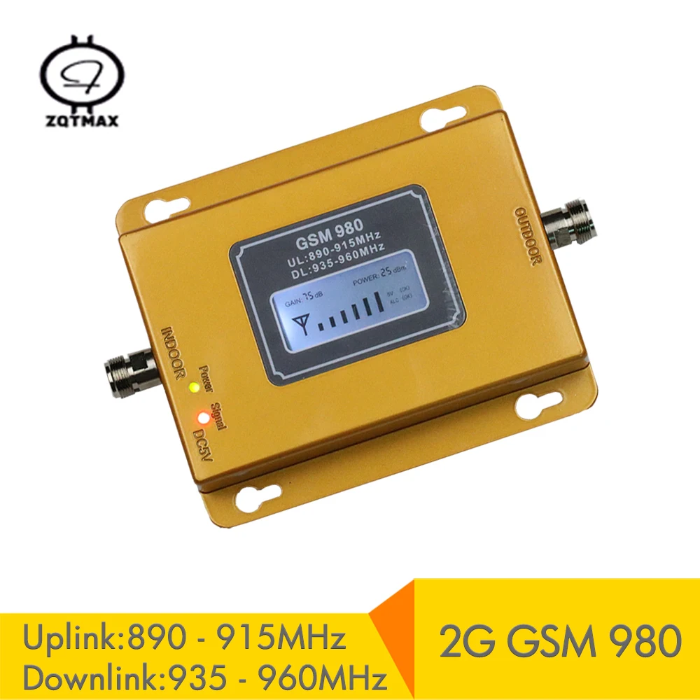 ZQTMAX 75dB gsm повторитель для Мобильный телефон усилитель сигнала Усилитель 2g