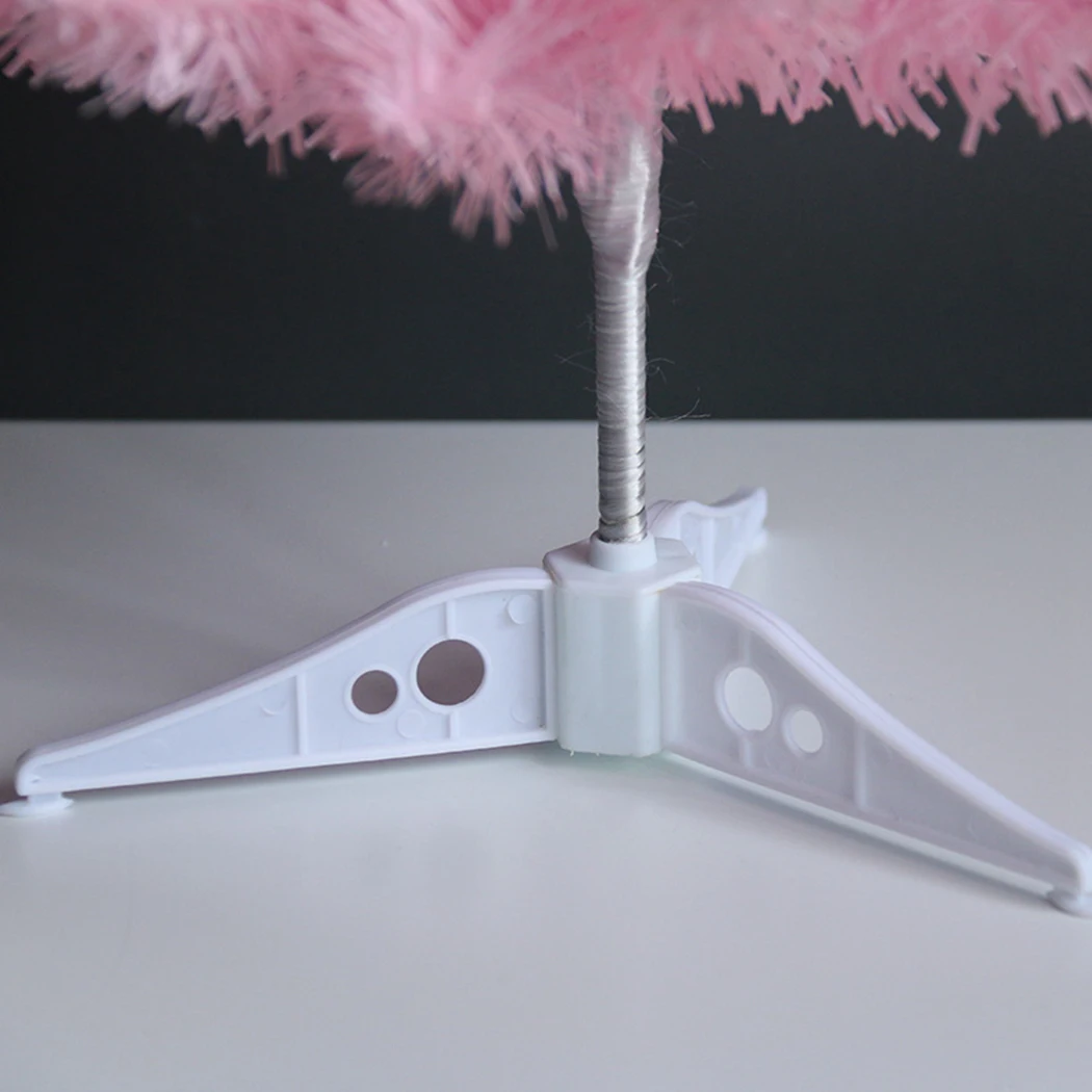 

60cm Pink Mini Christmas Tree Unique Design Artificial Mini Christmas Tree Tabletop Ornaments Warm Home Festival Decoration