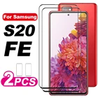 Защитное стекло для Samsung Galaxy S20 FE, закаленное стекло 4G или 5G 20S, Защитная пленка для телефона 6,5, 2 шт.